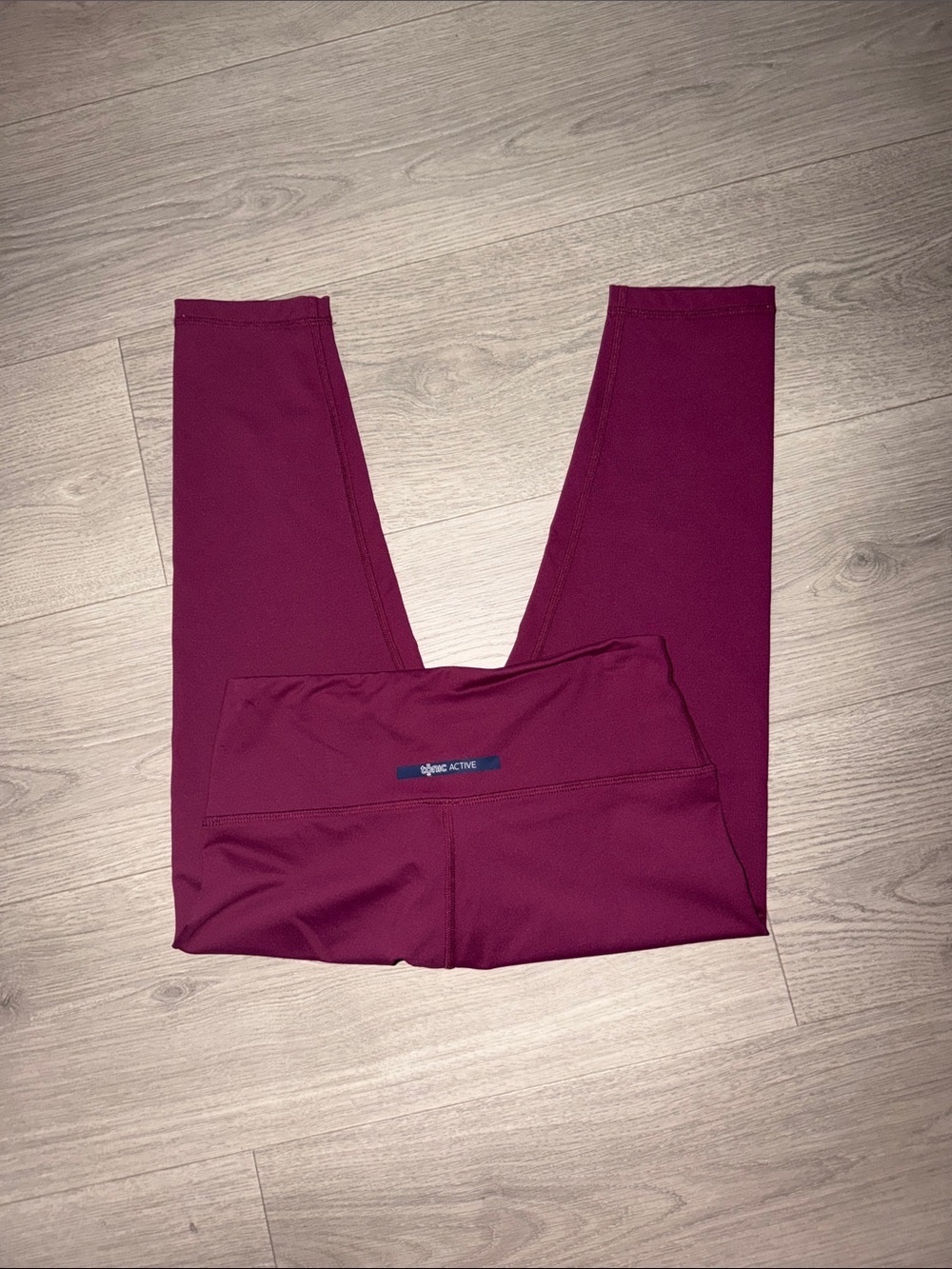 Tonic Active Women's Burgundy High-Waist Leggings